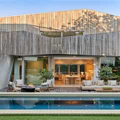 A Dramatic  Family Compound With Light-Screening Geometric Terraces in Venice Seeks $9.9M