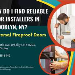How do I find reliable door installers in Brooklyn, NY? - Pat's Podcast