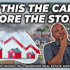 Is This The Calm Before The Storm? (York Region Real Estate Market Update)