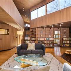 In Connecticut, a ’70s Home Set High in the Treetops Asks $1.6M