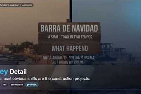 Barra de Navidad: A small town in two tempos