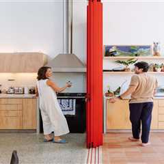 A São Paulo Home Stages a Showdown Between Matching Indoor and Outdoor Kitchens