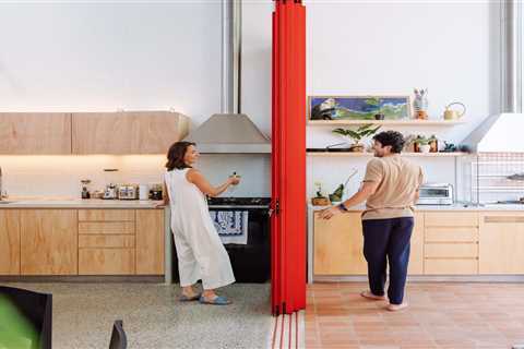 A São Paulo Home Stages a Showdown Between Matching Indoor and Outdoor Kitchens